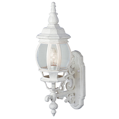Trans Globe Lighting 4050 WH 1 Light Coach Lantern in White